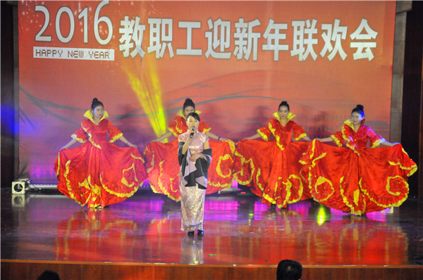 会计学院分工会独唱《云河》